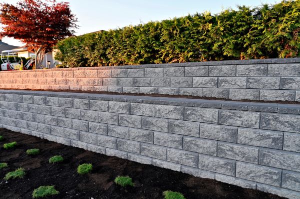 Concrete Retaining Wall Installation in Summerville