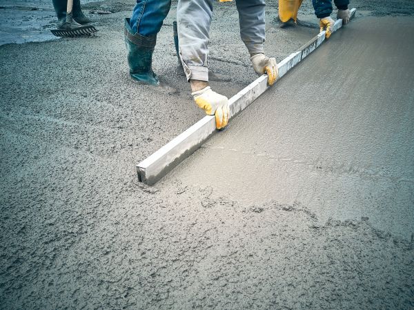 Cement Slab Installation in Summerville