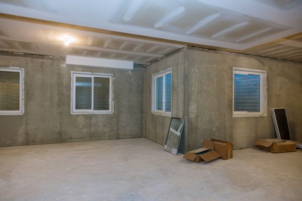 Basement Concrete Installation in Summerville