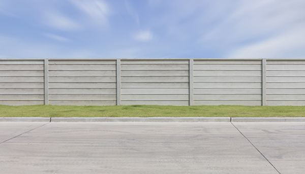 Concrete Fence Installation in Summerville