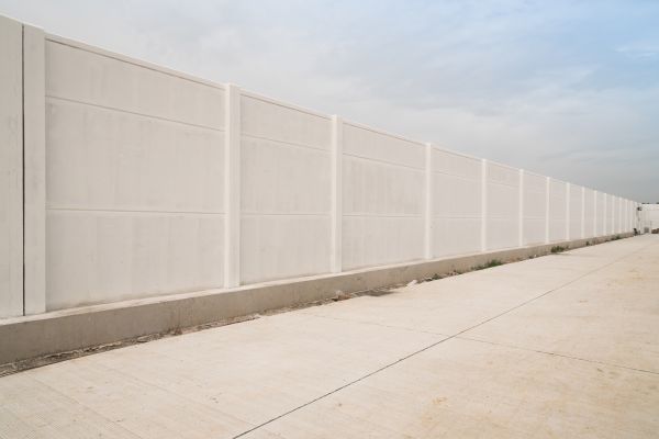 Concrete Fence Construction in Summerville