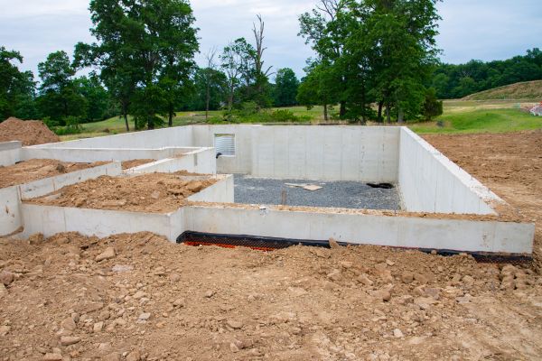 Basement Foundation Pouring in Summerville