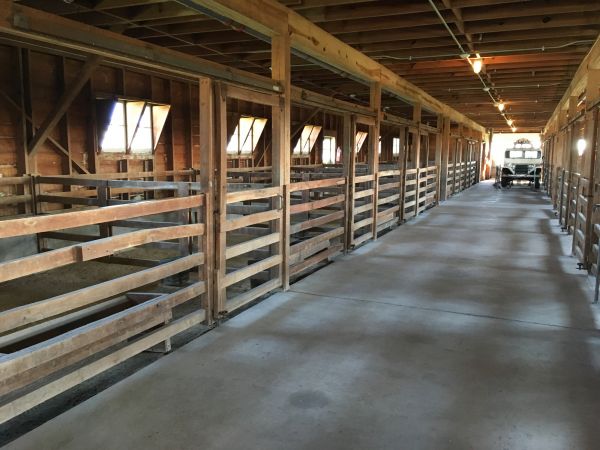 Barn Slab Construction in Summerville