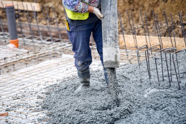 Yard Concrete Construction in Summerville