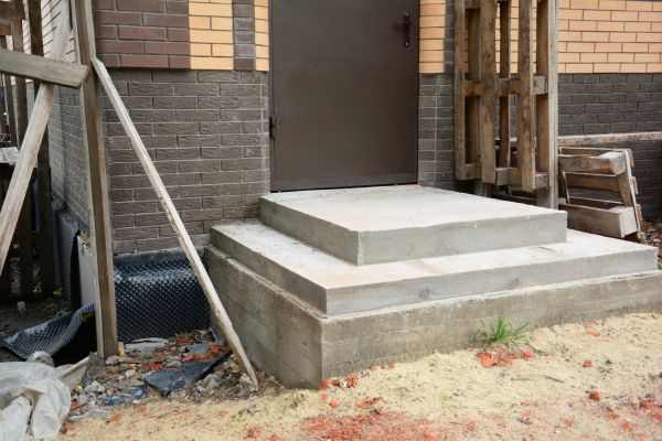 Cement Steps Construction in Summerville