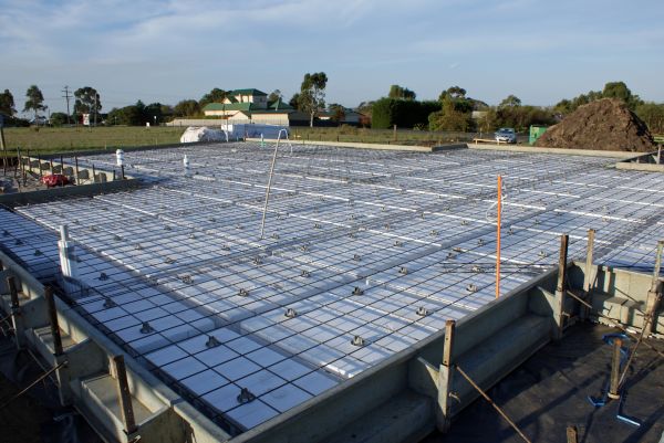Barn Pad Construction in Summerville