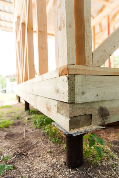 Barn Footing Construction in Summerville