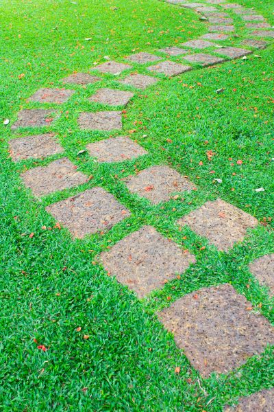 Backyard Pathway Construction in Summerville