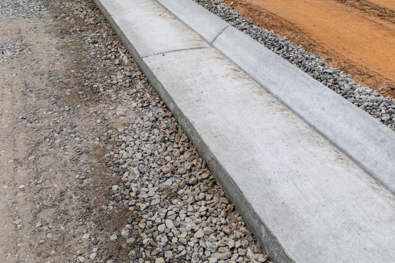 Concrete Border Installation detail